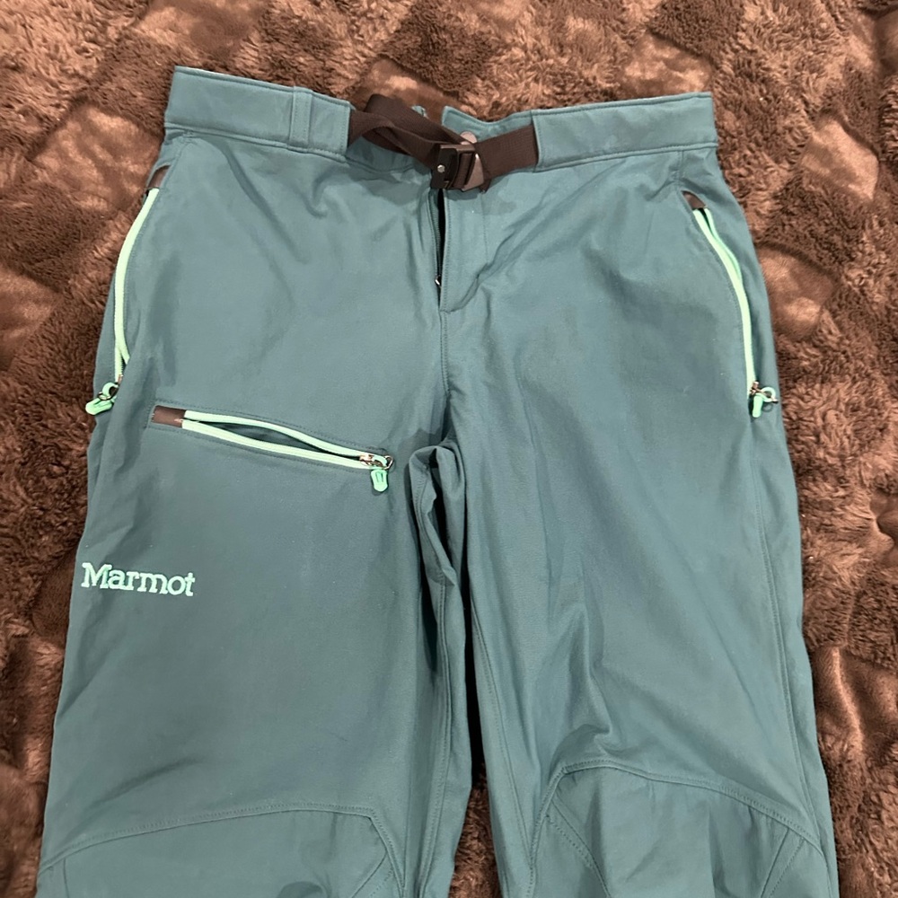 Marmot Teal Snow Pants